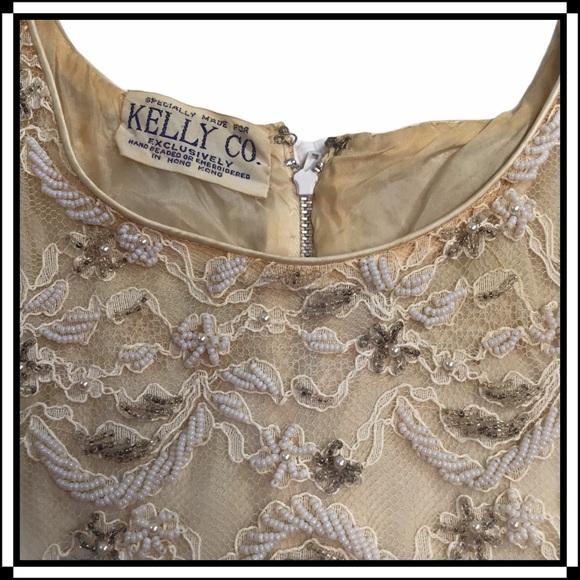 KELLY CO - Vintage Hand Beaded & Embroidered in Hong Kong - Picture 3 of 16